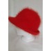 Angora Red Bucket Hat One Size s Fedora   eb-56745238